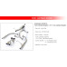 a.jun dual muffler kit ssangyong korando actyon 2012-16